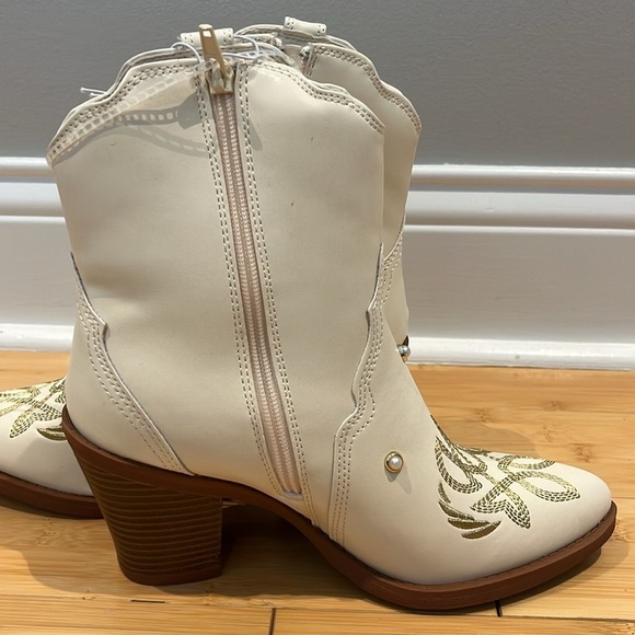 MIA women Western-Style Ankle Boots size 8,5 - Picture 4 of 9